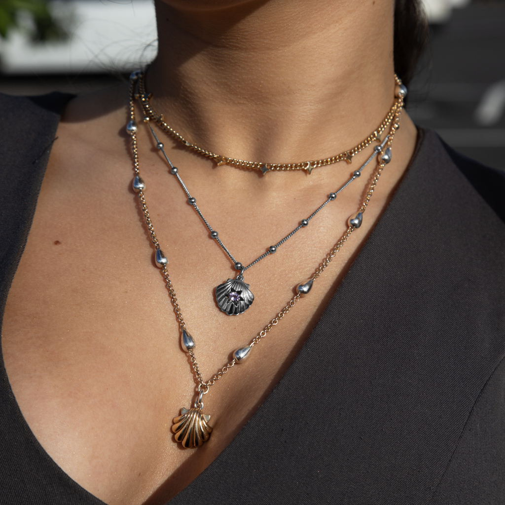 MIDNIGHT SWIM NECKLACE