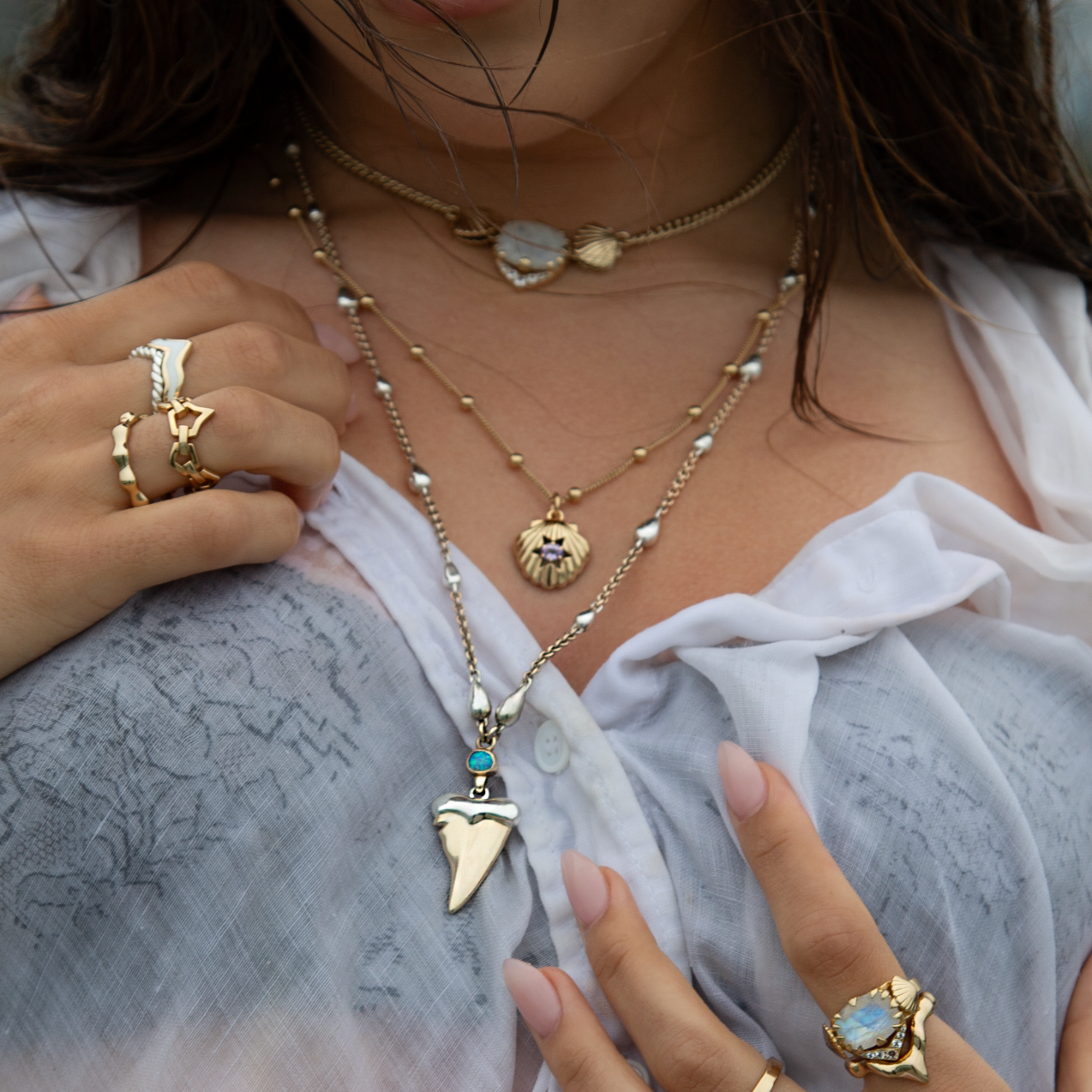 TROPICAL RAIN NECKLACE