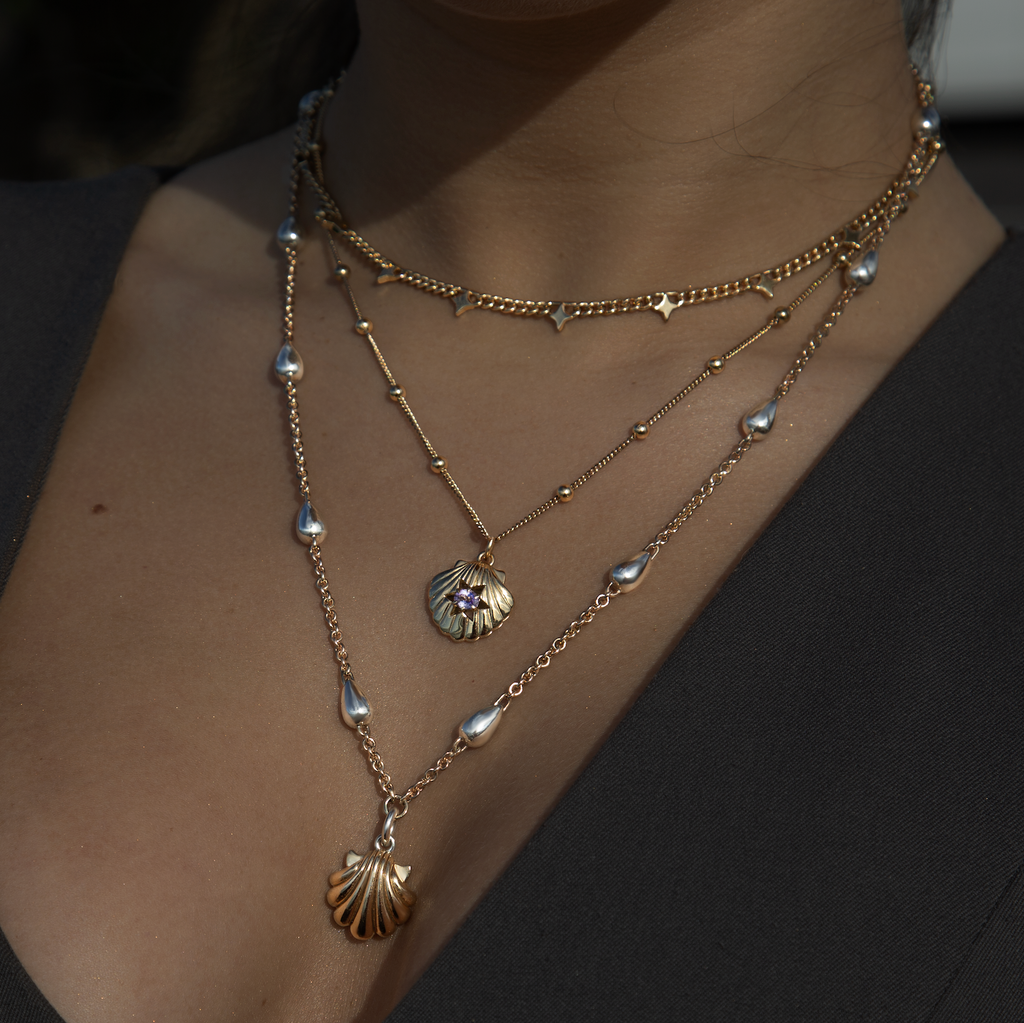 MIDNIGHT SWIM NECKLACE